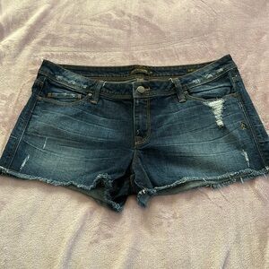Ladies size 31 shorts Genetic denim some distress see pictures